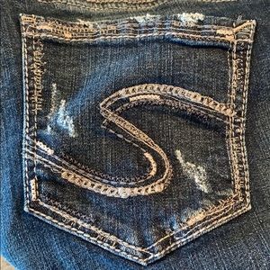 Silver Jeans Elyse Straight 14/32
